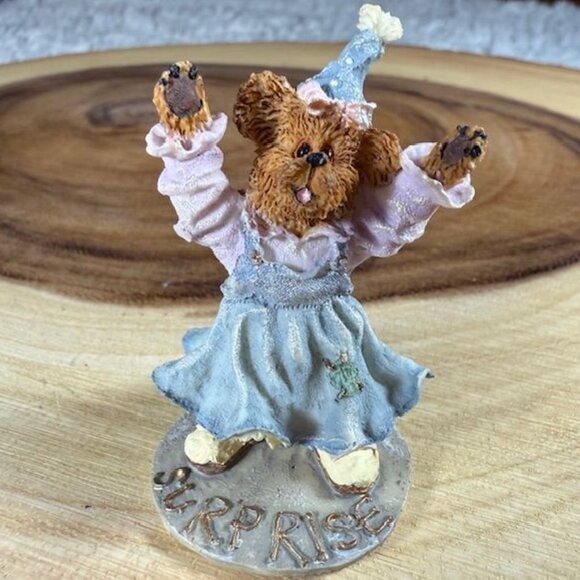 Vintage Boyds Bears Bailey's Frosted Cottage 3pc Figurine #19900 - Picture 7 of 13